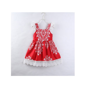 vestido floral colar de 3 a 7 anos