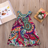 vestido Floral Summer de 3 a 7 anos